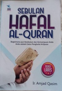 SEBULAN HAFAL AL-QUR'AN